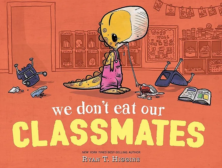 We Don't Eat Our Classmates book cover